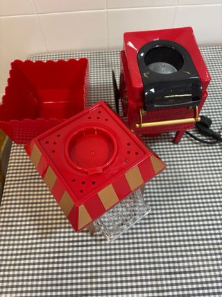 Máquina de Palomitas Roja Estilo Vintage