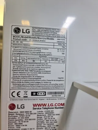 Nevera LG A+++