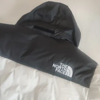 Plumífero Negro Blanco Talla S