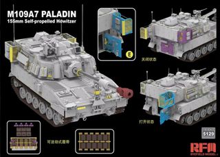 Maqueta M109A7 Paladin Rye Field Model 1/35