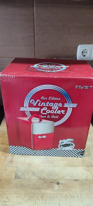 Nevera portátil vintage