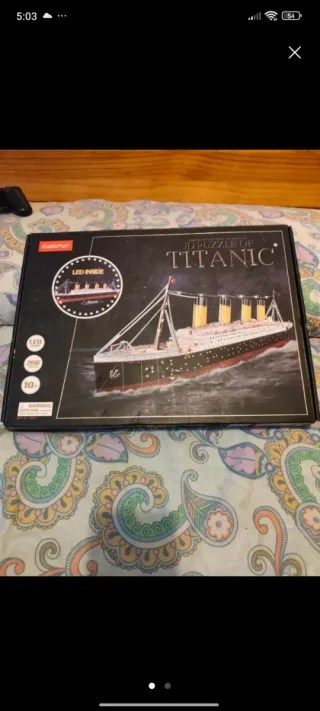 Puzzle 3D Titanic Precintado