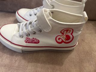 Zapatos Barbie Niña Lona