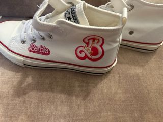 Zapatos Barbie Niña Lona