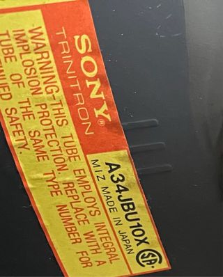 TV CRT Sony Trinitron KV-M1420E