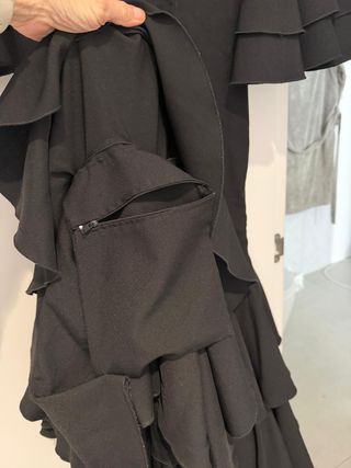 Traje de Flamenca Negro Talla 34