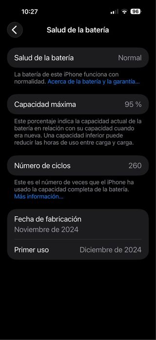 iPhone 16 Pro Max 256GB Titanio Negro