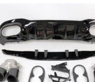 Difusor Trasero Mercedes W177 AMG Look A45