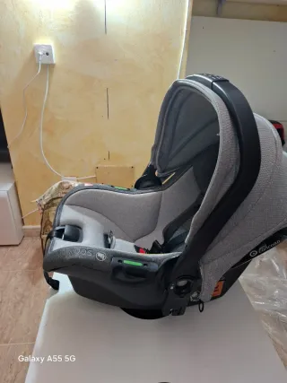 Cochecito Bebé 3 Piezas Gris JANÉ MUUM