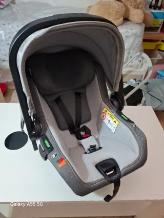 Cochecito Bebé 3 Piezas Gris JANÉ MUUM