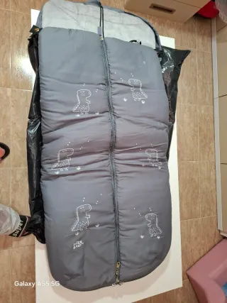 Cochecito Bebé 3 Piezas Gris JANÉ MUUM