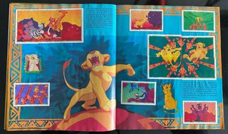 Album Cromos El Rey Leon Panini