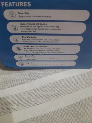 2 Cámaras de Vigilancia Blancas