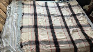 Sofá cama + 2 butacas tela y madera