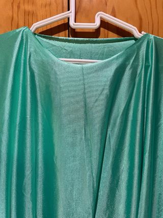 Túnica verde para disfraces