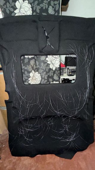 Techo tapizado y cielo estrellado