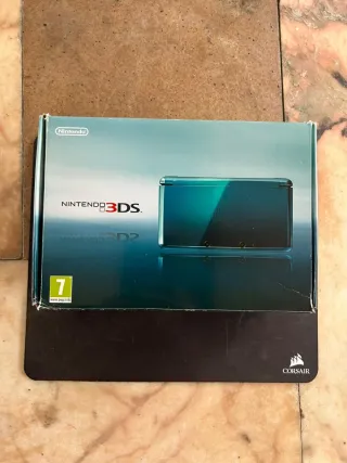 Nintendo 3DS Azul Completa