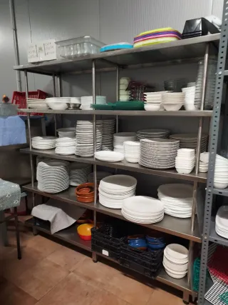 Estanterías de Acero Inoxidable