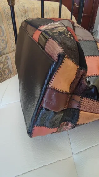 Borsa a spalla Braccialini patchwork