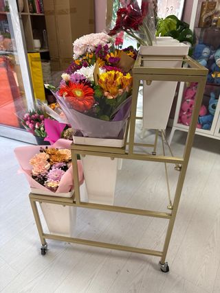 Expositor para flores