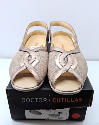 Sandalias Cutillas Mujer -Talla 39