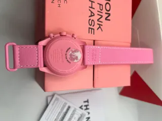 Swatch x Omega Pink Moon