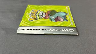 Manual ORIGINAL Pokemon Verde Hoja LeafGreen USA