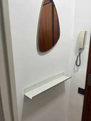 Estantería metálica blanca Ikea