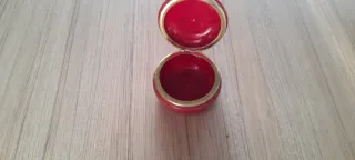 Joyero Alabastro Rojo Italiano