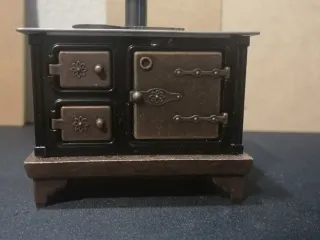 Mueble cocina miniatura metal