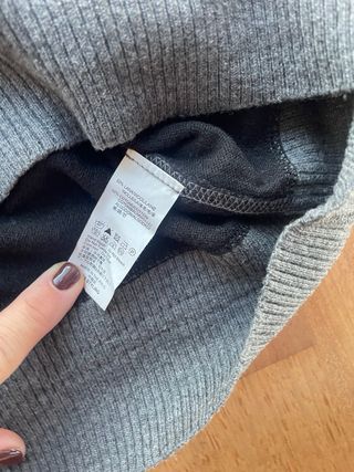 Jersey Gas Negro Talla L