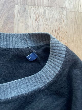 Jersey Gas Negro Talla L