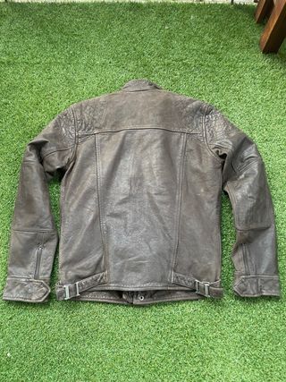 Chaqueta de cuero Norton Marrón