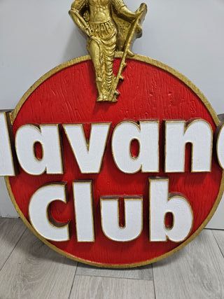 ANTIGUO CARTEL 3D HAVANA CLUB XL