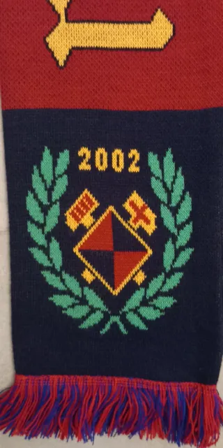 Sciarpa FC Barcelona Nostra Ensenya 2002