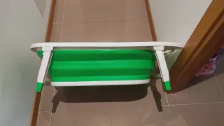 Bañera de bebé plegable