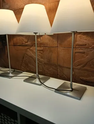 Lámparas de mesa Luceplan (Set de 3)