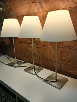 Lámparas de mesa Luceplan (Set de 3)