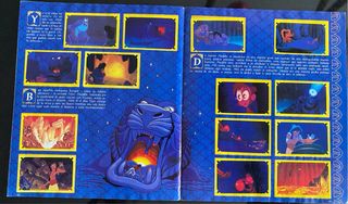 Álbum Cromos Aladdin Panini completo