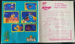 Álbum Cromos Aladdin Panini completo