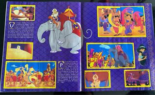 Álbum Cromos Aladdin Panini completo