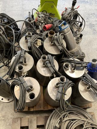 Lote Bombas de achique sumergibles