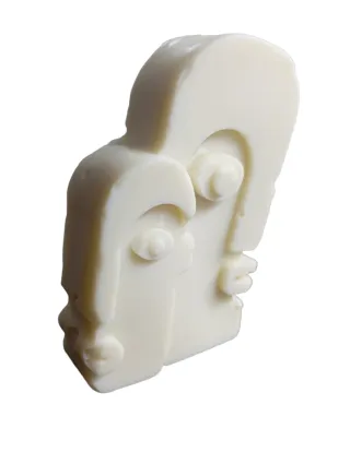 Sapone artigianale viso astratto