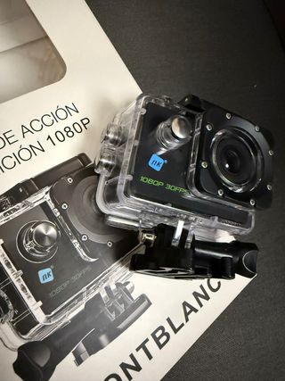 Cámara de Acción NK 1080p HD con accesorios