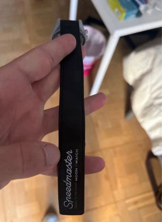 Omega Swatch Moonwatch Negro/Plata