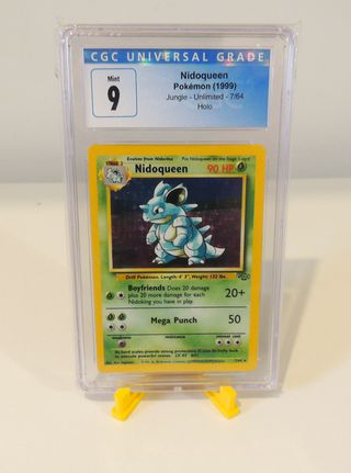 Nidoqueen Holo Jungle CGC 9 Pokémon 1999