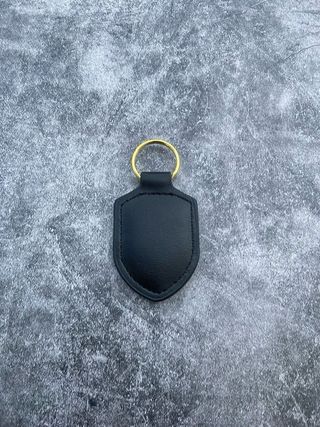 Llavero Porsche Cuero Negro nuevo
