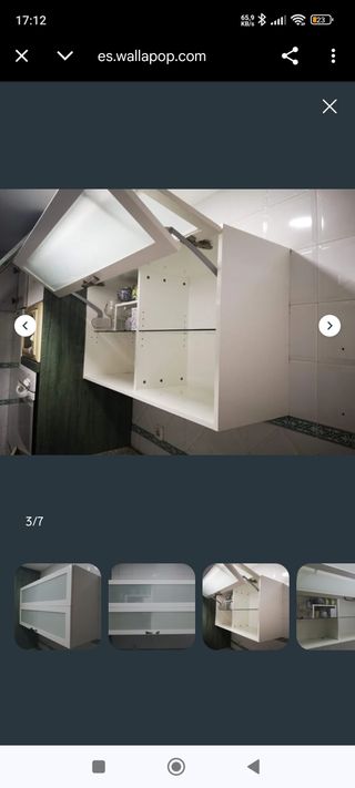 Armario vitrina Ikea