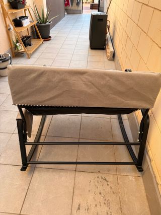 Sedia a Dondolo per Esterno/Interno Beige