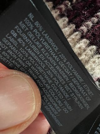 Muy grande bufanda de G-Star Raw, de Lana